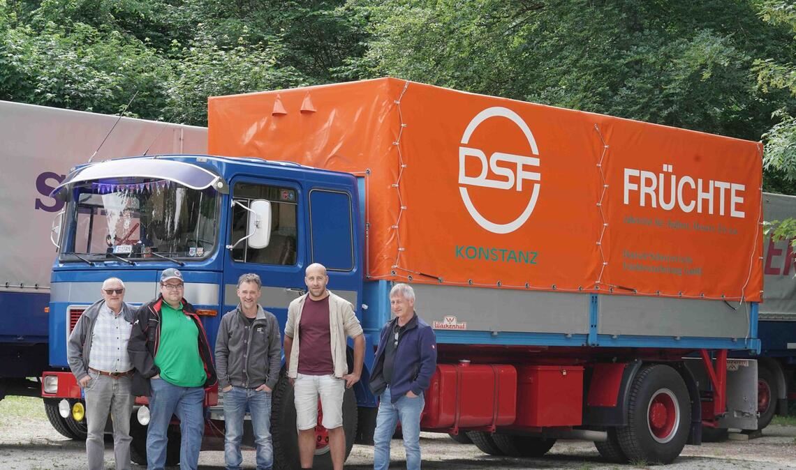 Weitere Bilder vom Lkw-Oldtimertreffen auf der Schwäbischen Alb.