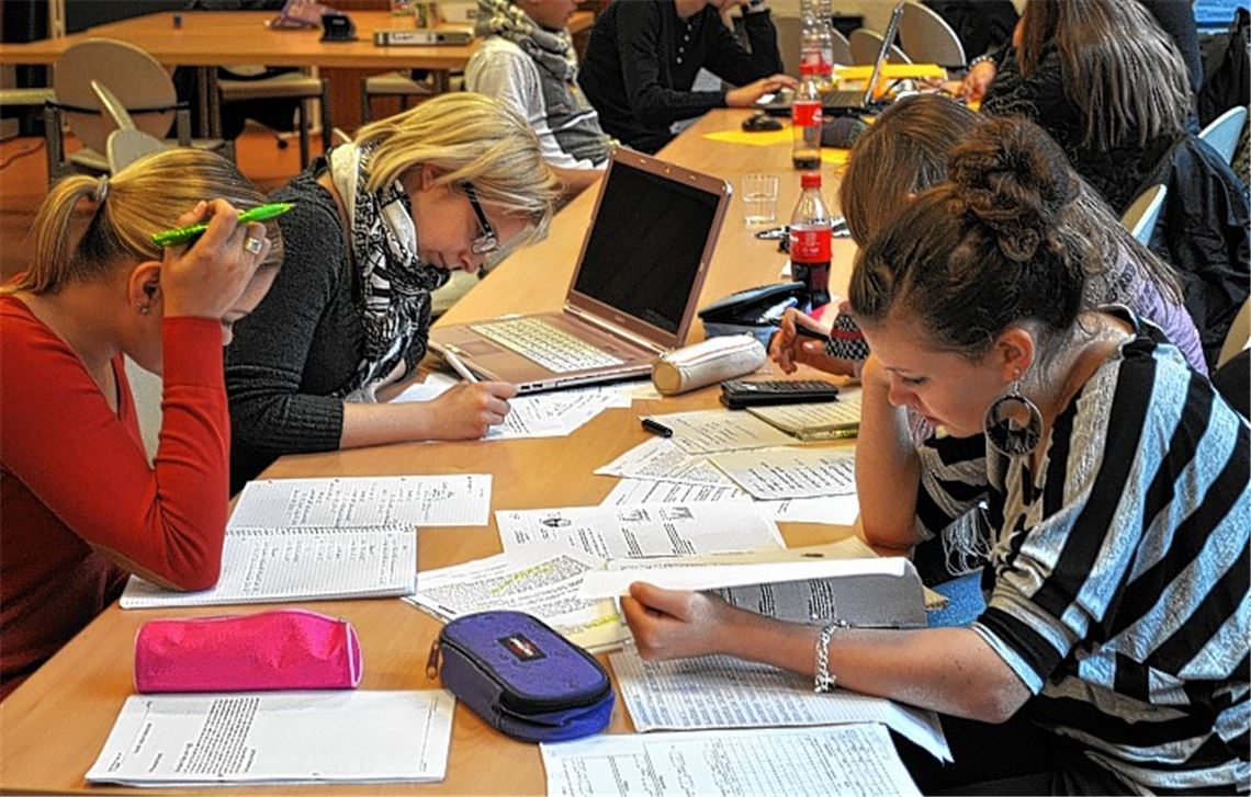 Welche Strategie verspricht den maximalen Erfolg? Beim Planspiel rauchen die Köpfe. Foto: Recken