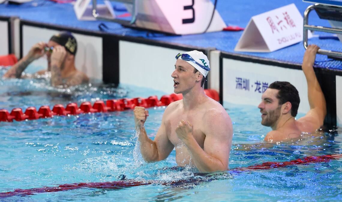Weltrekord: Cameron McEvoy schwamm eine neue Bestmarke.