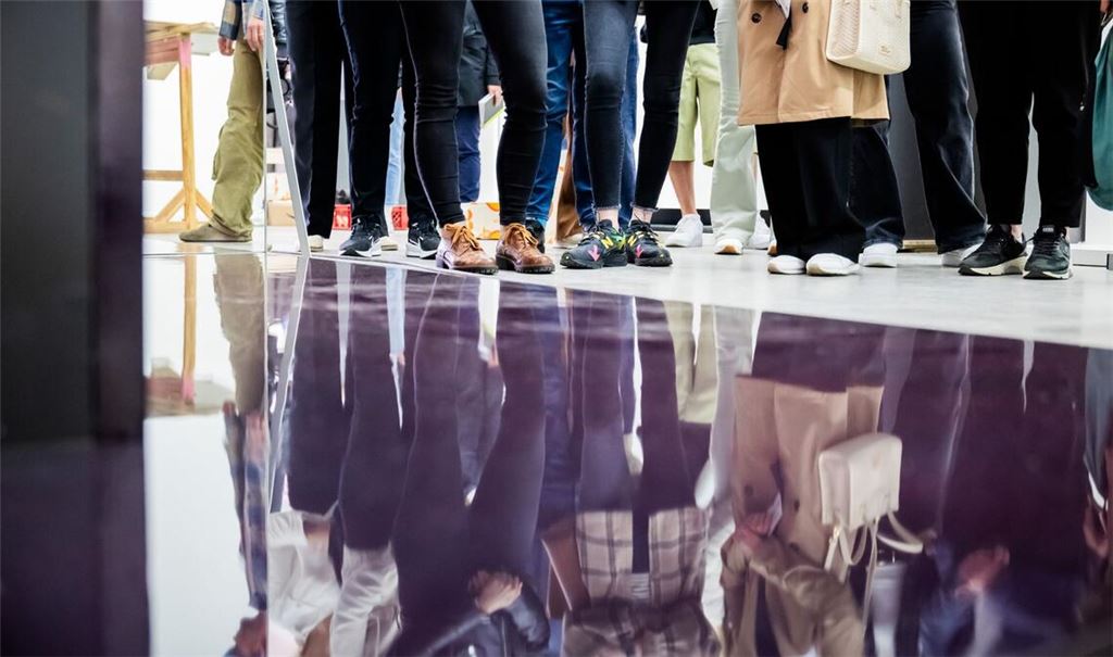 Weniger Erwerbstätige arbeiten in Deutschland.