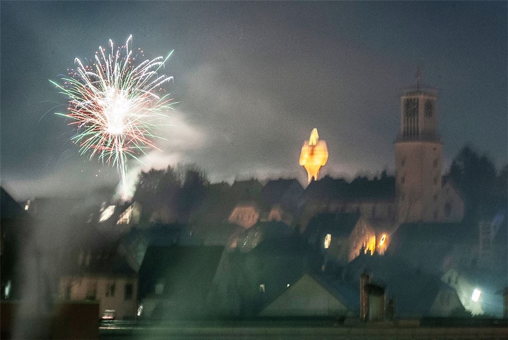 Weniger ist mehr für die Umwelt: das Silvesterfeuerwerk in Mühlacker. Archiv