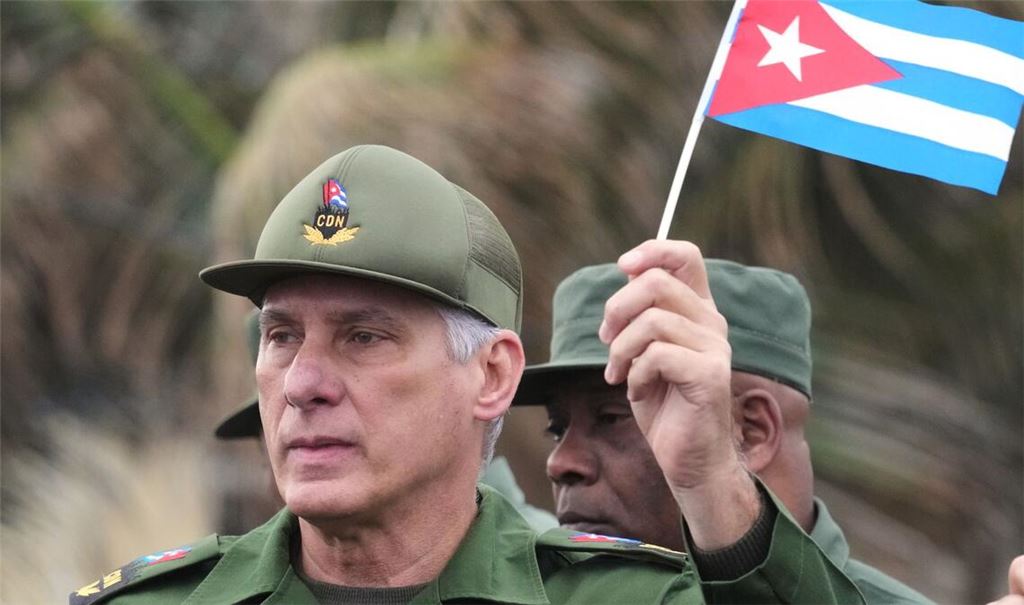 "Wenn das passiert, wird es Kämpfe geben, und es wird einen Widerstand geben", sagte Kubas Präsident Miguel Diaz-Canel. (Archivbild)