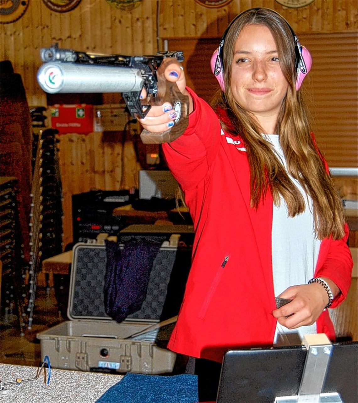 Schnellschüsse gibt es bei Lara Lang nicht