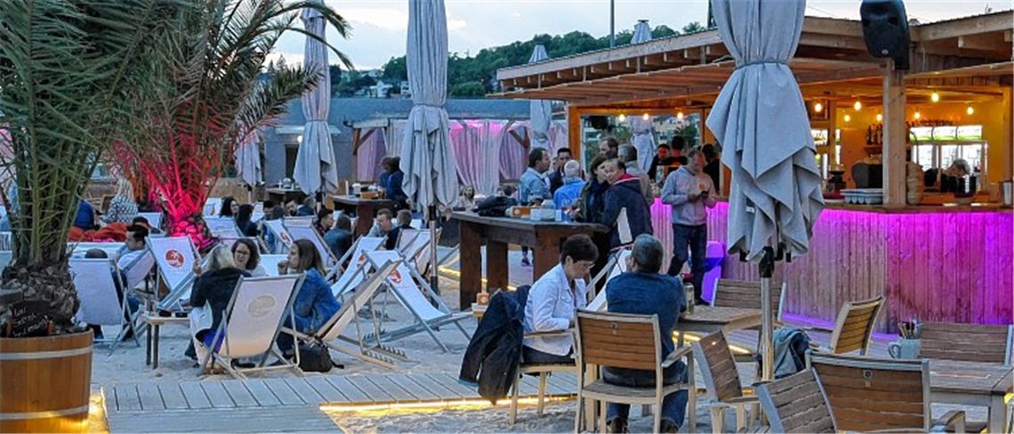 Urlaubsgefühle unter Palmen