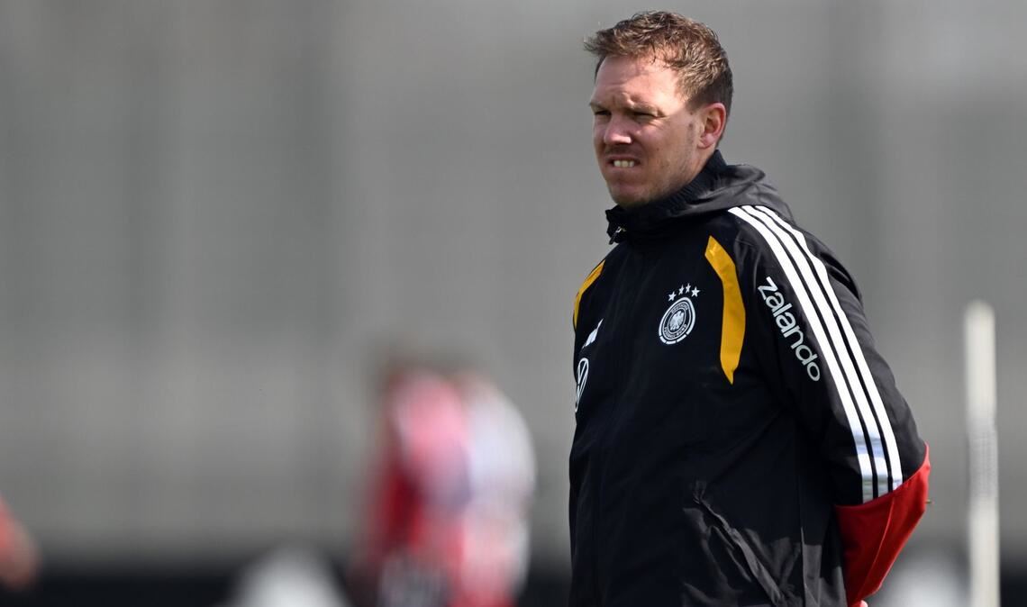 Wer darf mit? Bundestrainer Julian Nagelsmann wird seinen WM-Kader im Mai bekanntgegeben. (Archivbild)