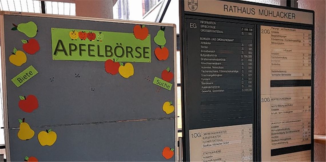 Wer hat, wer will Obst?