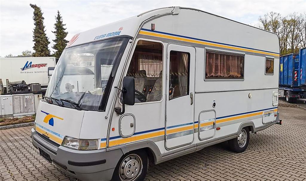 Wer kennt dieses Wohnmobil? Foto: Polizei