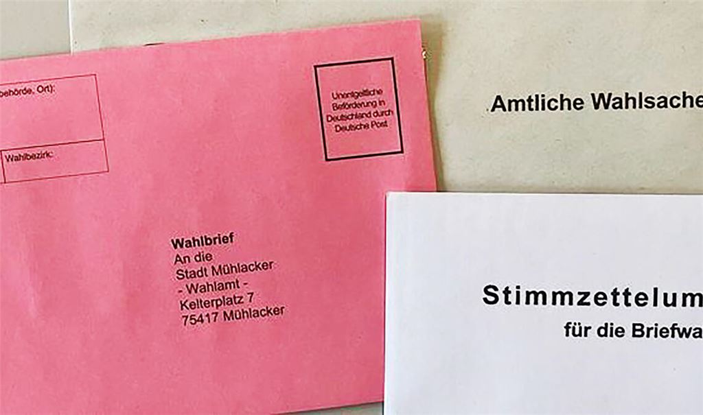 Wer seine Wahlunterlagen per Post versendet, muss sich sputen. Für Auslandsdeutsche ist das Zeitfenster für diese Form der Stimmabgabe sehr klein.Foto: Stadtverwaltung Mühlacker/Schad