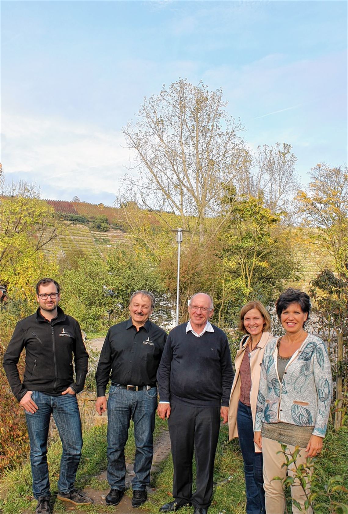 Den Weinbau als Hobby schmackhaft machen