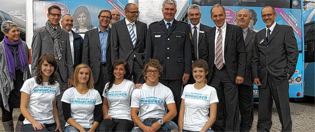 Werbung für die gute Sache: Der Zivilcourage-Preis soll dafür sensibilisieren, in kritischen Momenten nicht wegzuschauen.