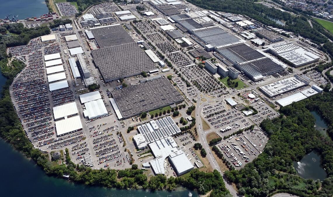 Werk von Daimler Truck in Wörth am Rhein. (Archivbild)