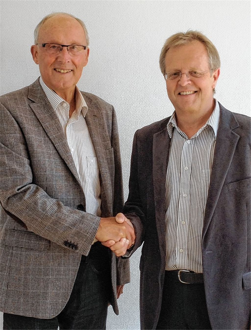 Werner Henle (re.) und Frank Kreeb. Foto: p