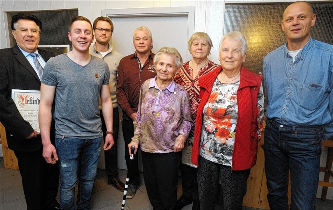 TSV Mühlhausen ehrt langjährige Mitglieder