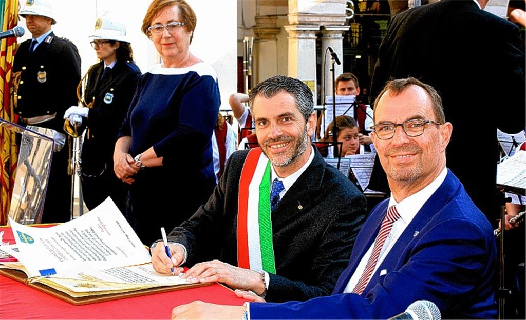 Alte Freunde stehen für starkes Europa