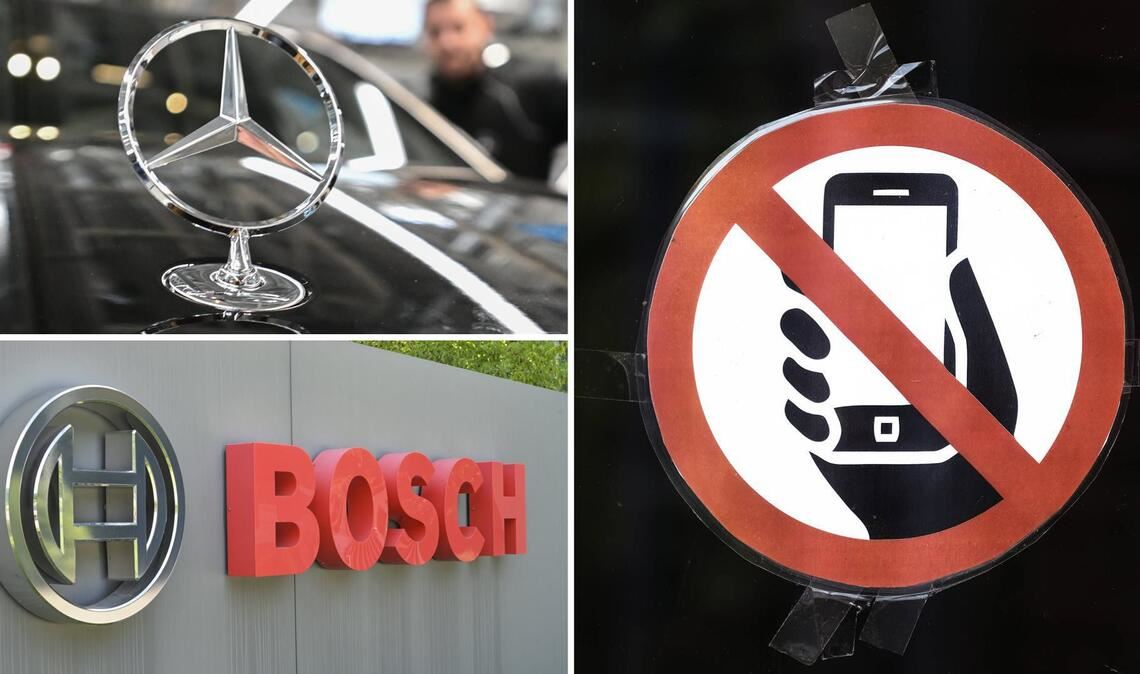 Wie halten es Mercedes, Bosch und Daimler Truck mit der privaten Handynutzung im Werk?