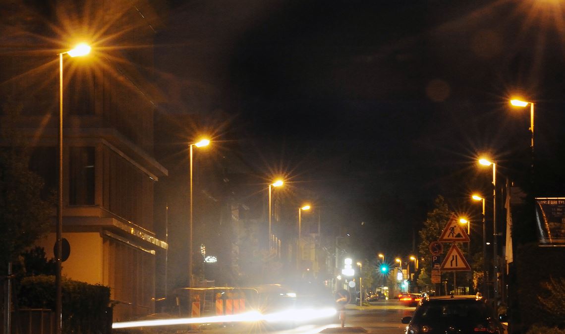 Wie hell soll es nachts sein? Darüber hat jetzt auch einmal mehr der Maulbronner Gemeinderat diskutiert. Foto: Archiv