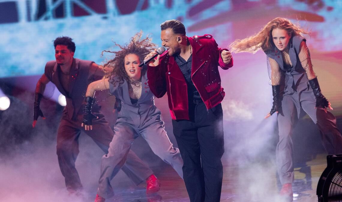 Wie schon 2010: Menowin Fröhlich performt im Finale "Billie Jean" von Michael Jackson.