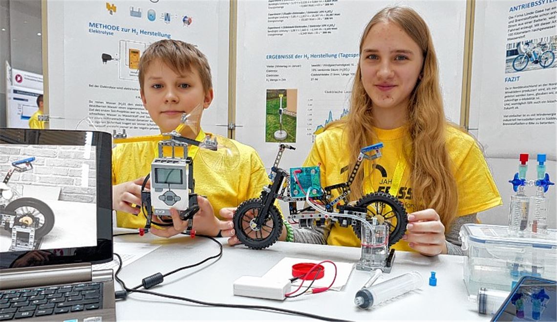 Schüler tüfteln an der Zukunft