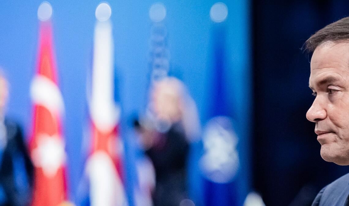 Will Nutzungseinschränkungen für US-Militärstützpunkte nicht akzeptieren: US-Außenminister Marco Rubio.