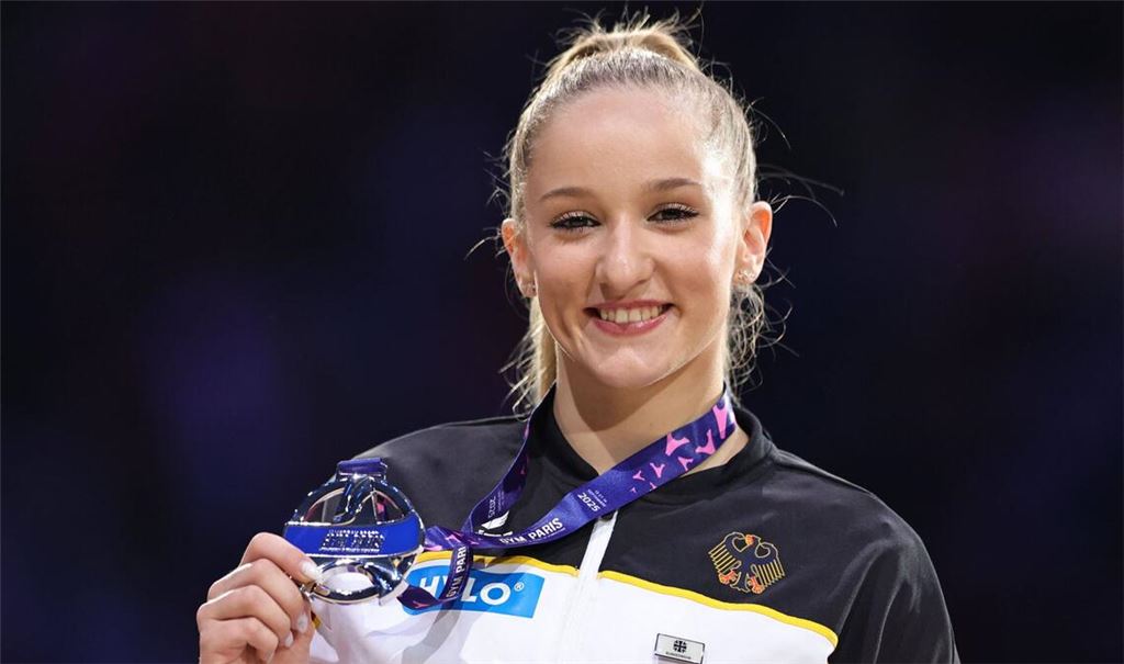 Will auch in Stuttgart wieder strahlen: Turn-Europameisterin Karina Schönmaier.