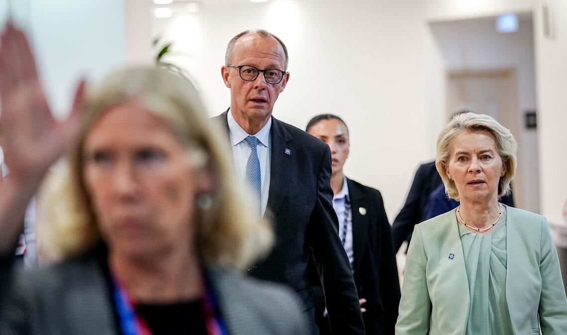 Will dem Iran ein Angebot machen: Kanzler Friedrich Merz reiste mit einem Vorstoß der Bundesregierung zum EU-Gipfel nach Zypern. Kommissionschefin von der Leyen präsentierte mögliche Maßnahmen gegen hohe Energiepreise.