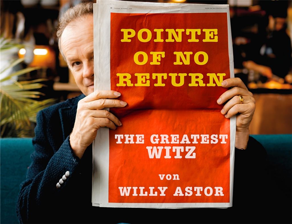 Willy Astor will einen Abend voll intelligenter Albernheit bieten. Foto: Christoph Bombart