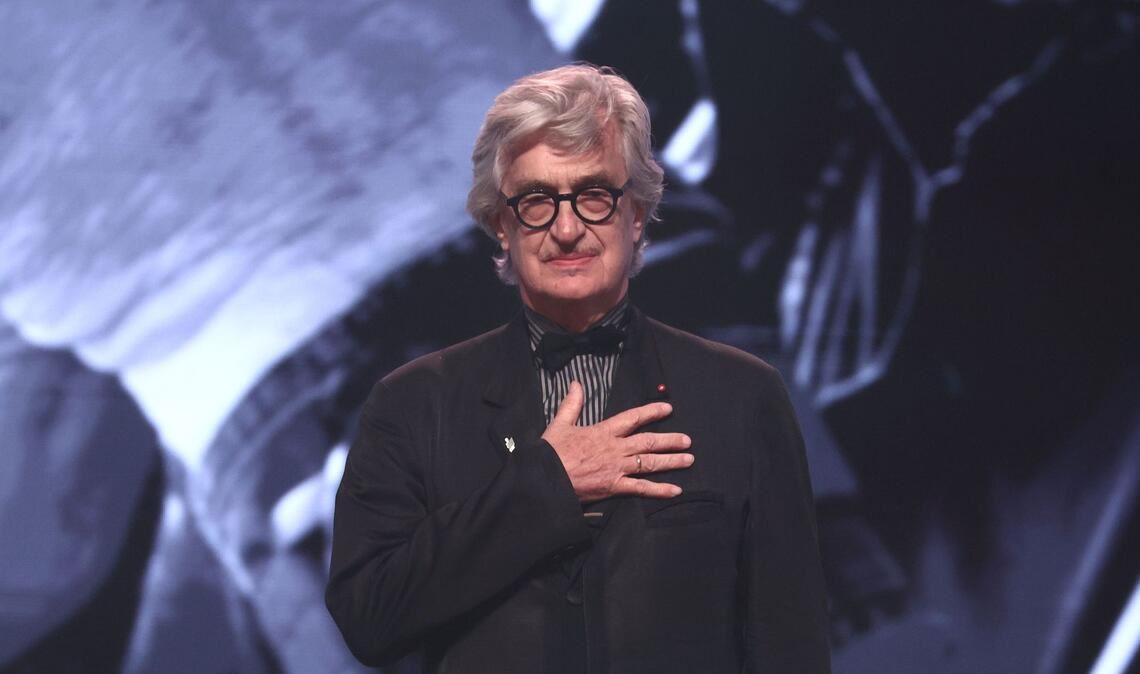 Wim Wenders, Regisseur bei der Verleihung des Deutschen Filmpreises.