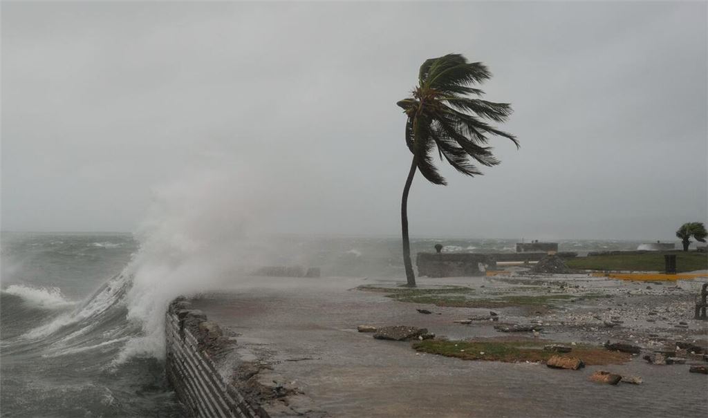 Windgeschwindigkeiten von knapp 300 Stundenkilometer: Melissa ist einer  der stärksten Hurrikane, die je im Atlantik aufgetreten sind.