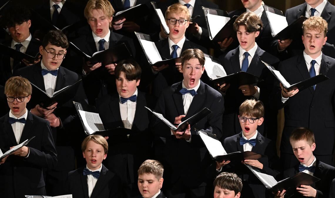 Windsbacher Knabenchor beim Bachfest Stuttgart