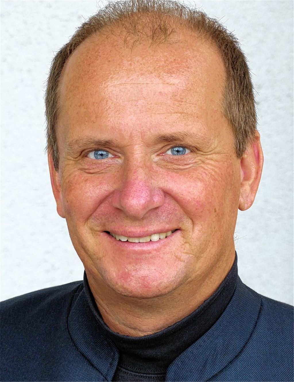 Winfried Abicht allein auf weiter Flur