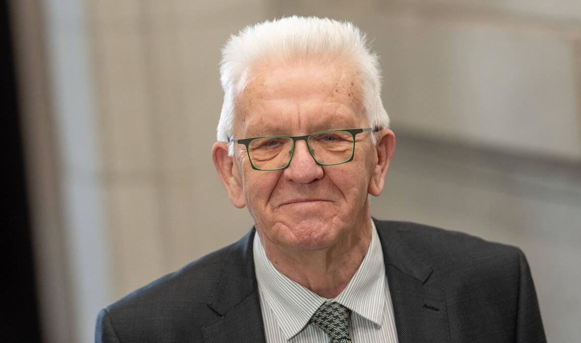 Winfried Kretschmann ist seit  2011 Ministerpräsident von Baden-Württemberg.