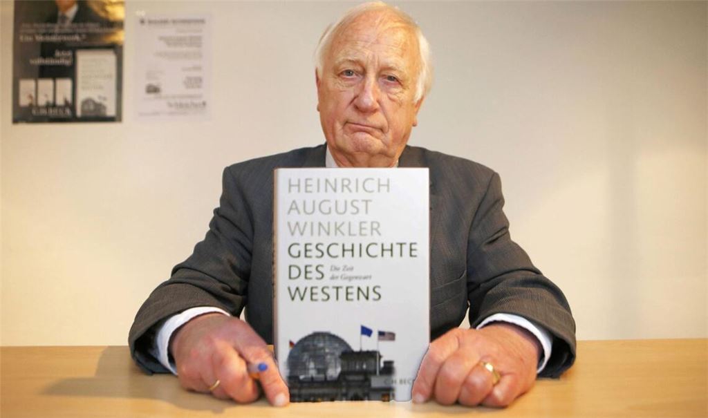 Winkler bei einer Lesung in Berlin