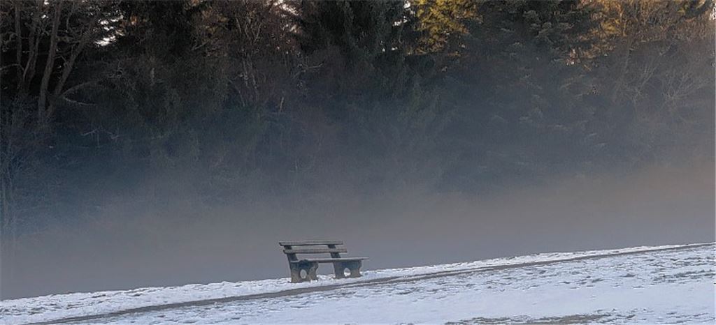 Winter auf dem Dobel.