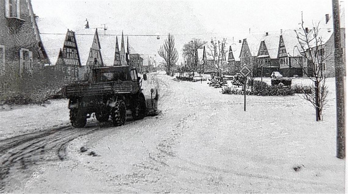 Winterliches Silvester vor 40 Jahren Winterliches Silvester vor 40 Jahren