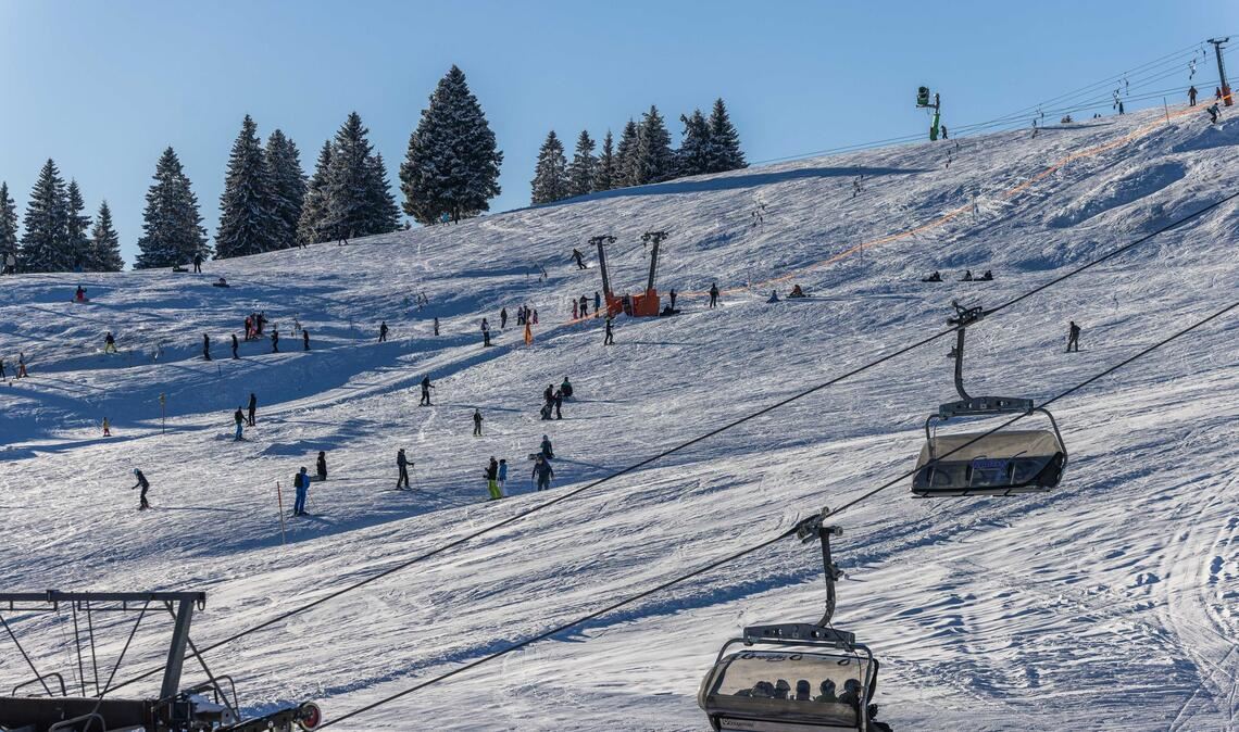 Wintersport am Feldberg (Archiv).