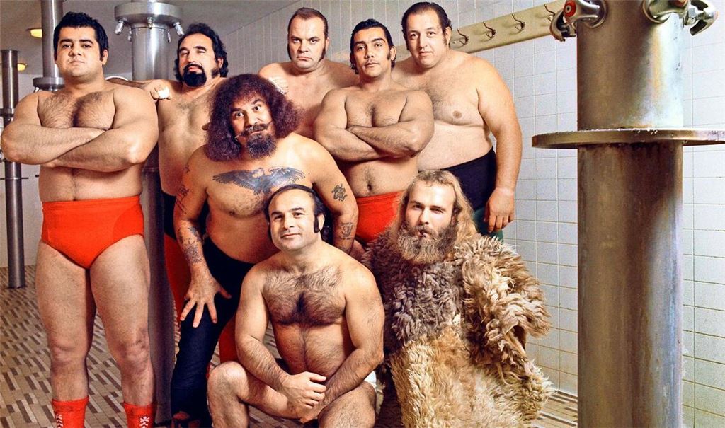 Wir gehören zusammen: Neal Slavin hat in den 1970er Jahren die Capitol Wrestling Corporation von Washington fotografiert.