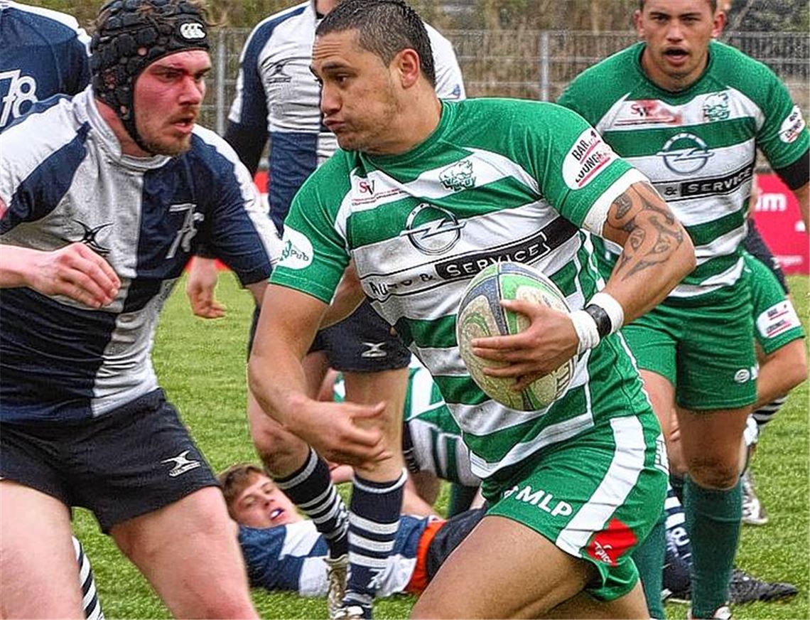 „Wir haben nicht geschuftet, um ein Halbfinale herzuschenken“: Der TV Pforzheim (hier in Grün-Weiß beim Spiel gegen Hannover) will nun umso mehr den Finaleinzug klarmachen. Foto: Jürgen Keller