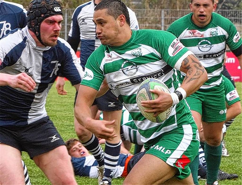 „Wir haben nicht geschuftet, um ein Halbfinale herzuschenken“: Der TV Pforzheim (hier in Grün-Weiß beim Spiel gegen Hannover) will nun umso mehr den Finaleinzug klarmachen. Foto: Jürgen Keller