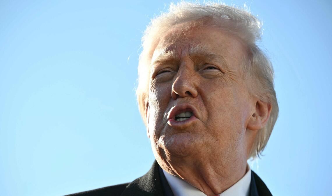 „Wir haben noch nicht einmal angefangen, hart zuzuschlagen“, sagte Trump. (Archivbild)