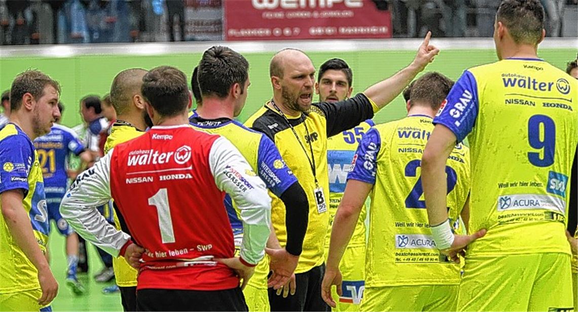 Nervenprobe für Handballer