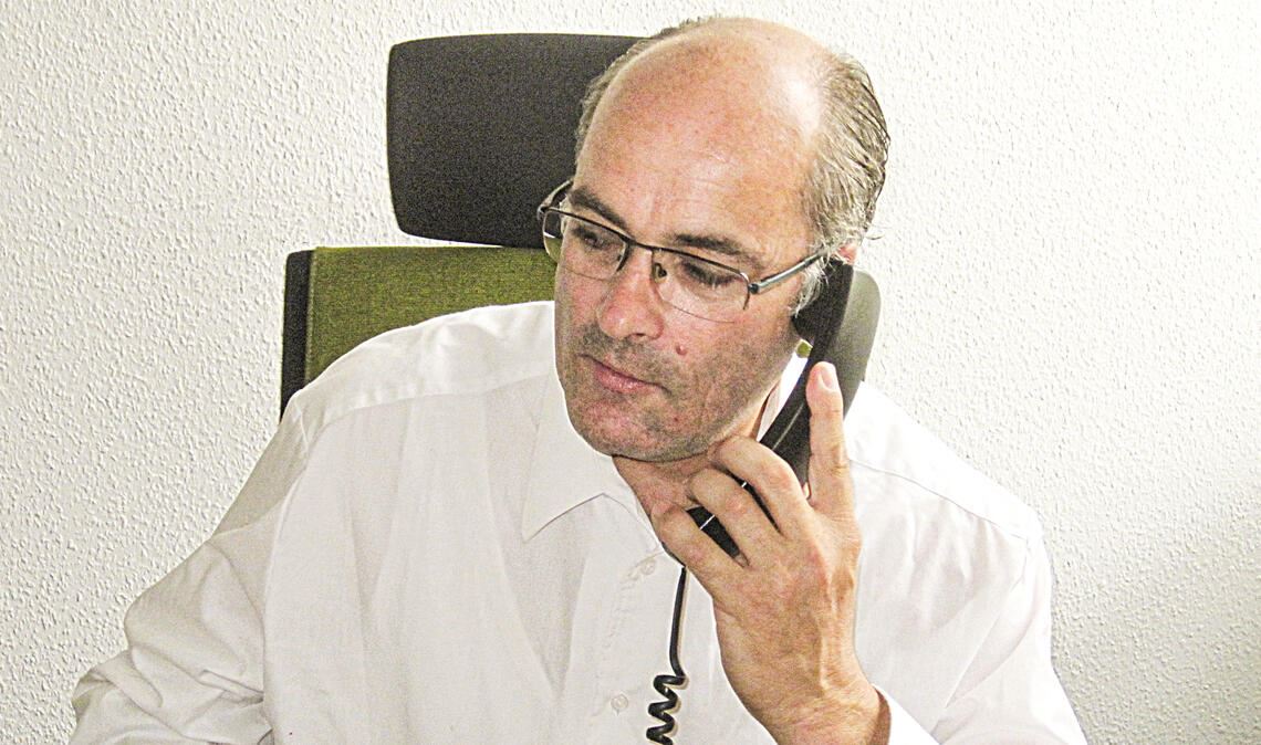 Wirbt ständig um neue Mitarbeiterinnen und Mitarbeiter: Ulrich Weber, Leiter der Telefonseelsorge Nordschwarzwald. Foto: privat 