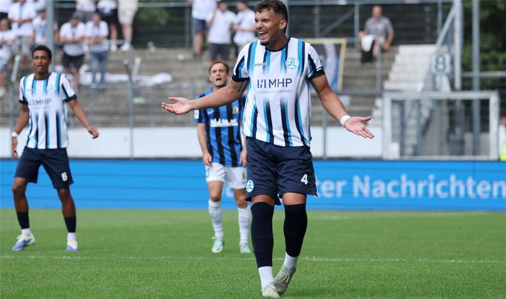 Wird Milan Petrovic für das Duell mit Kickers Offenbach rechtzeitig wieder fit?