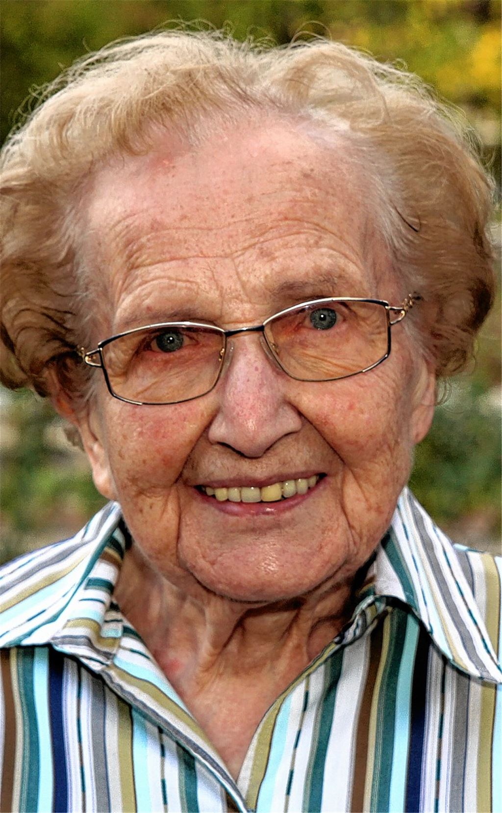 Wird heute 96: Maria Schrammel.