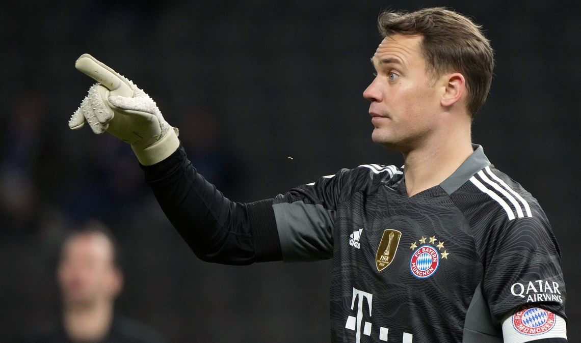 Wird in Berlin gegen Hertha BSC im Tor vom FC Bayern stehen: Manuel Neuer.