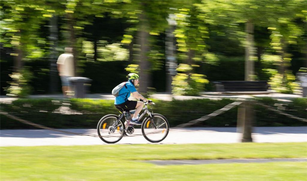 Wo es trocken bleibt, steht einer Radtour am Wochenende nichts im Wege.