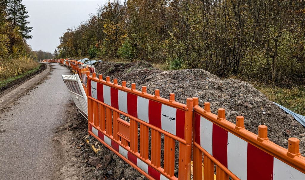 Woher stammt das Material?, fragen sich die Bürger in Zaisersweiher. Foto: privat