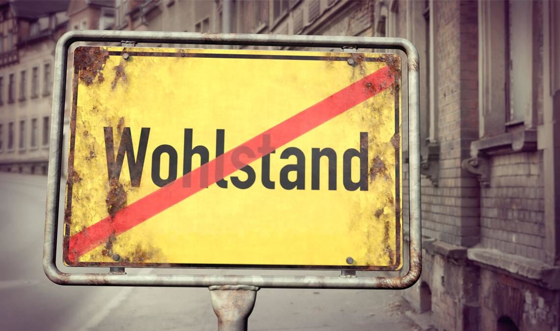 Wohlstand ade  – erst in ein paar Jahrzehnten? Von wegen! Der Wohlstandsverlust ist für Millionen Bürger schon längst Realität.