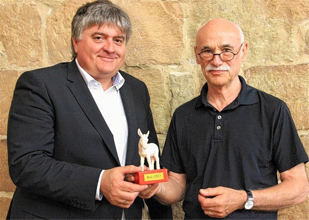 Gebhard erhält Kulturpreis „Muli“