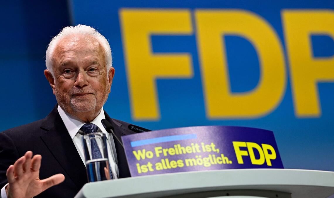 Wolfgang Kubicki ist neuer Bundesvorsitzender der FDP.
