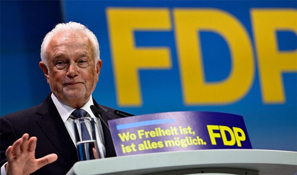 Wolfgang Kubicki ist neuer Bundesvorsitzender der FDP.